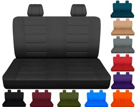 Car seat covers fits Ford F350 truck 1993-1998 Front bench with two headrests - $86.99