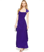 NWT-R&amp;M RICHARDS ~Size 12~ Jeweled Ruffle Open-Back Long Party Dress $13... - £51.90 GBP