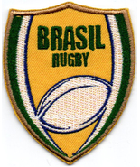 Brazil NEW National Rugby Union Team Badge Iron On Embroidered Patch - $181.79 MXN+