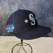 Seattle Mariners Hat Mens Fitted 7 3/8 5950 On Field ASG 2019 New Era Player - £10.81 GBP