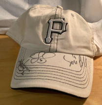 Pittsburgh Pirates White Hat 3 signatures - $16.82