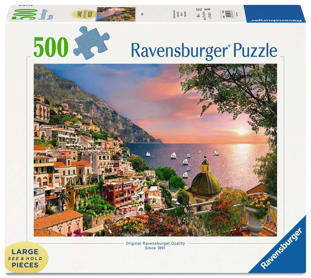 NEW Ravensburger Jigsaw Puzzle 500 XXL Pieces 14876 Rig Views - $19.89
