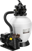  Sand Filter Pump with 1/2 HP Motor, 2640 GPH W/Timer for In/Above Groun... - $335.41