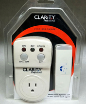 Lamp Flasher 'Never Miss a Phone Call Again' *NEW* [Clarity C2210 Hearing Aid] - $19.95