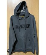 DEWALT Hoodie Pullover Men&#39;s Workwear Fleece Hooded Sweatshirt Gray Size... - $440.83 MXN
