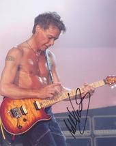 Signed EDDIE VAN HALEN PHOTO with COA Autographed GUITAR LEGEND - $3,754.01 MXN