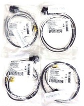 LOT OF 4 NEW WOODHEAD 1300130064 CONNECTORS 2P FEMALE STRAIGHT 3&#39; LEADS - £39.50 GBP