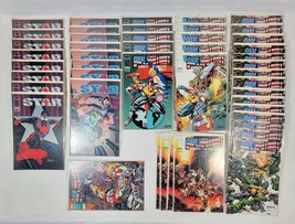 Lot of 46 Star &amp; Super Patriot Comic Books All Have Bags &amp; Boards - £52.56 GBP