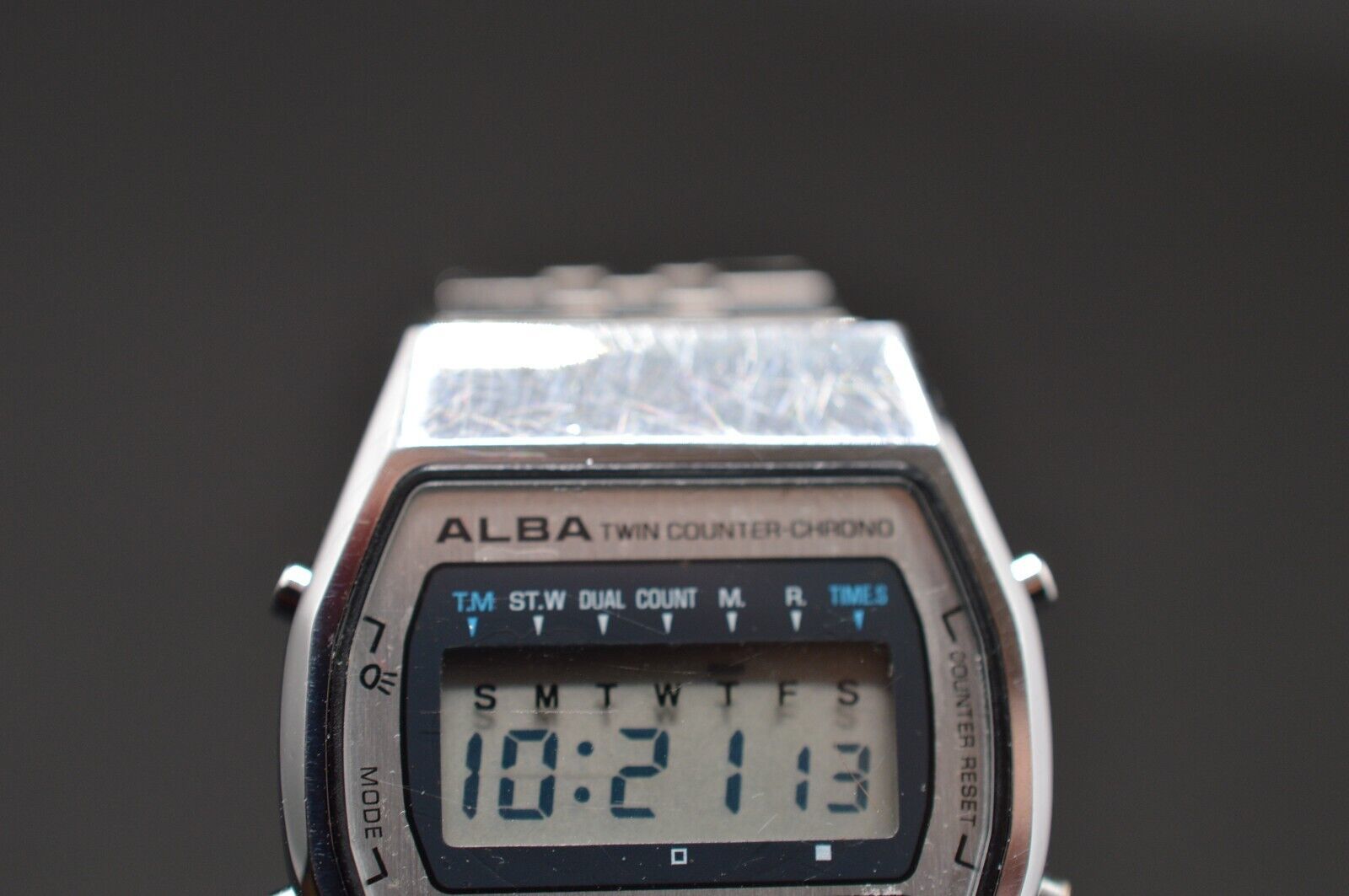 Primary image for Seiko Alba Twin Counter Chrono Digital Watch Vintage 80s from Japan