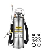 3Gal Stainless Steel Sprayer, Set with 20&quot; Wand&amp; Handle&amp; 3FT Reinforced ... - $114.97 CAD