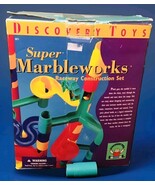 Vintage 1990s Discovery Toys Super Marbleworks Marble Run Toy Lot w/Marbles - $84.15