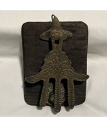 Moroccan Brass Hamsa Hand of Fatima Door Knocker Part Handmade - $94.05