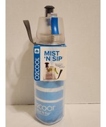 O2COOL Mist &#39;N Sip Misting Water Bottle 2-in-1 Mist And Sip Function NEW - £12.44 GBP
