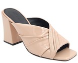 Sigerson Morrison Women Slide Sandals Pramod Size US 7.5B Nude Sheep Lea... - $69.30