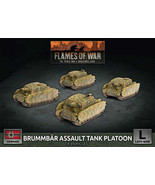 Battlefront GBX164 Brummbar Assault Tank Platoon Gaming Miniatures - £67.61 GBP