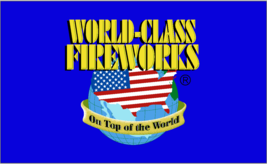 World Class Fireworks Blue 3&#39;x5&#39; Flag ROUGH TEX® 68D - $18.88
