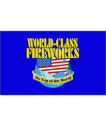 World Class Fireworks Blue 3&#39;x5&#39; Flag ROUGH TEX® 68D - €16,13 EUR