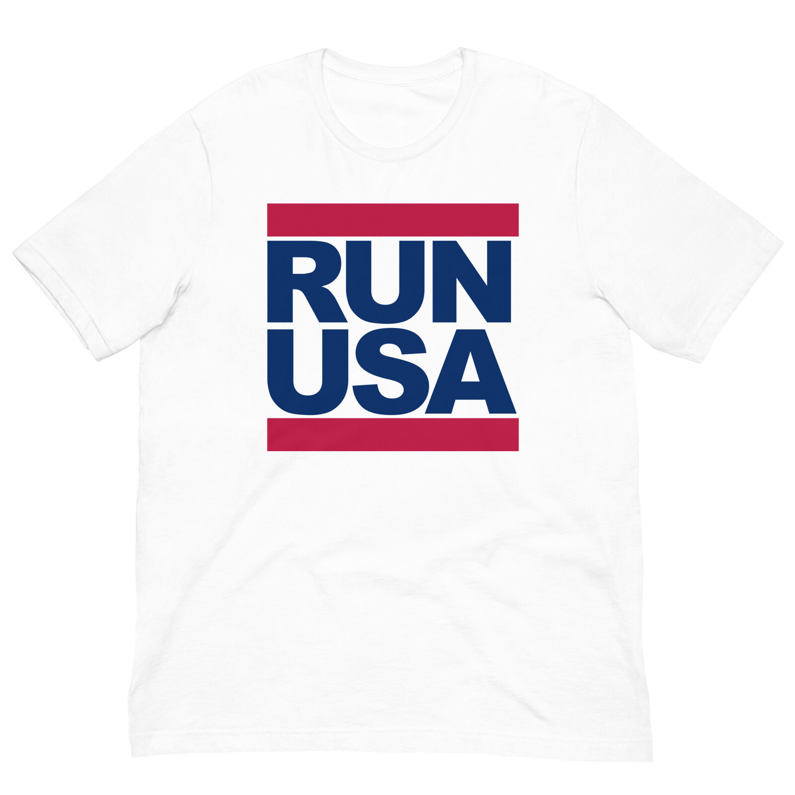 USA OLYMPICS Run Style T-SHIRT Team United States Of America Streetwear Tee