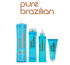 PURE BRAZILIAN Shampoo, Conditioner and Leave-in Serum Trio image 2