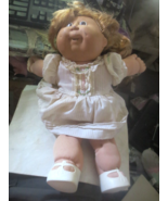 1982 CABBAGE PATCH KIDS Doll 16&quot; Blonde Hair Blue Eyes 2 Teeth Soft Body... - $27.76