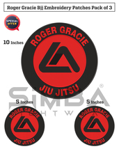 Roger Gracie BJJ Martial Arts Patches BJJ Gracie Embroidery Patches Bjj ... - £24.45 GBP