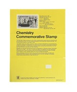 Vtg 1976 US Post Office Poster Flyer Chemistry Commemorative Stamp Ken D... - $11.40