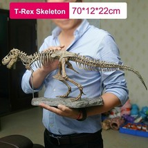 4d Animal Model Toys Simulation Large Dinosaur Fossil Tyrannosaurus Assemble - £25.15 GBP