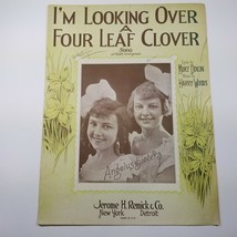 I&#39;m Looking Over a Four Leaf Clover Dixon/Woods Angelus Sisters Photo 1927 - £14.70 GBP