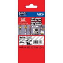 Brother TZeS131 extra strength black on clear TZ tape PT D200 D400 2730 ... - $36.99