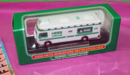 Hess 2008 Miniature Recreation Van Holiday Toy Christmas Gift In Box - $24.74
