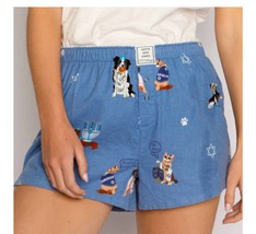 Pj Salvage hannukah shorts in Blue - size XS - £29.75 GBP