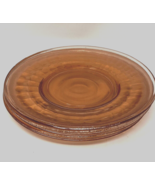 Vintage Smith Glass Homestead Pink 8&quot; Luncheon Plates Lot of 5 - $441.56 MXN