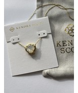 New Kendra Scott Brynne Shell Seashell Necklace White Ivory Mother Of Pe... - $911.07 MXN