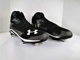 Under Armour Men's UA Yard Mid ST Baseball Cleats Athletic Shoe Sz 13.5 Footwear - £45.10 GBP