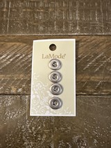 LaMode Buttons 4 Piece 1/2” - $219.71 MXN