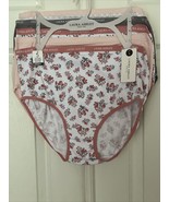 Laura Ashley 5 Pk Cotton Panties L NWT - $26.73