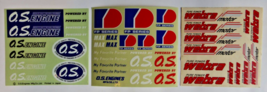 *Pick One* O.S. Engine - O.S. FP Series - Webra Motor -Sticker Sheet *Pi... - $3.95