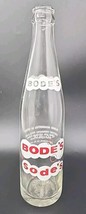 1968 Waterloo, ILL Bode&#39;s Sode&#39;s Beverages 10 oz Soda Bottle B1-18 - £13.34 GBP