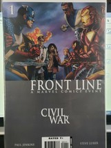 Civil War Frontline #1 i Marvel Comics Event Direct Edition Jenkins Bachs Leiber - £0.80 GBP