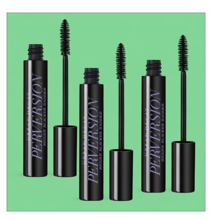 3 PK Urban Decay Perversion Bigger Blacker Badder Mascara 3ml/0.1oz Trav... - $30.57