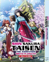 Anime DVD Shin Sakura Taisen the Animation Vol 1-12 End English Subtitle - £15.56 GBP