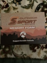 Skechers Brown leather Men Shoes Sport Trail Outdoor Cushion Memory Foam Size 12 - £28.53 GBP