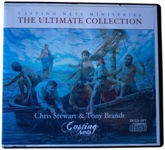 CHRIS STEWART &amp; TONY BRANDT Casting Nets Collection AUDIOBOOK 24-Disc CD... - £35.55 GBP