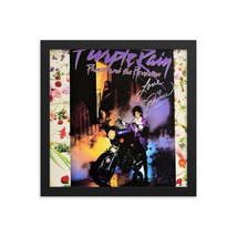 Prince and the Revolution signed "Purple Rain" album Reprint - $75.00