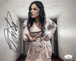 CRISTINA SCABBIA Autograph SIGNED 8x10 PHOTO LACUNA COIL JSA CERTIFIED J... - £43.95 GBP