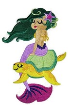 BeyondVision Custom Legendary Mythical Unique Mermaid [Mermaid On Sea Turtle] Em - £13.44 GBP