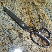 Vintage Wiss 9&quot; Pinking Shears Scissors Sewing Craft Zig Zag Cut - £15.55 GBP