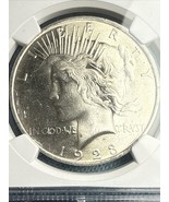 1923 US PEACE SILVER DOLLAR. NGC MS 63 ** STUNNING, BIG SILVER AMERICAN,... - $1,303.72 MXN