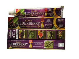 BLACKELDERBERRY TOOTHPASTE | 100% ORGANIC | ESSENTIAL PALACE - $22.76+