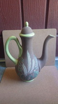 Rare Mcm Charles Alice Smith Chalice Sgraffito California Pottery Coffeepot - £279.77 GBP